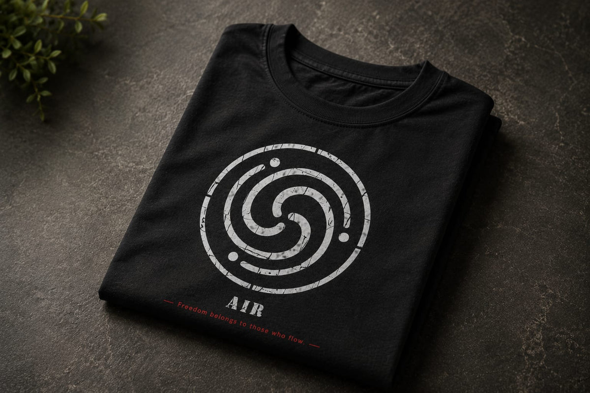 AIR- Freedom belongs to those who flow.