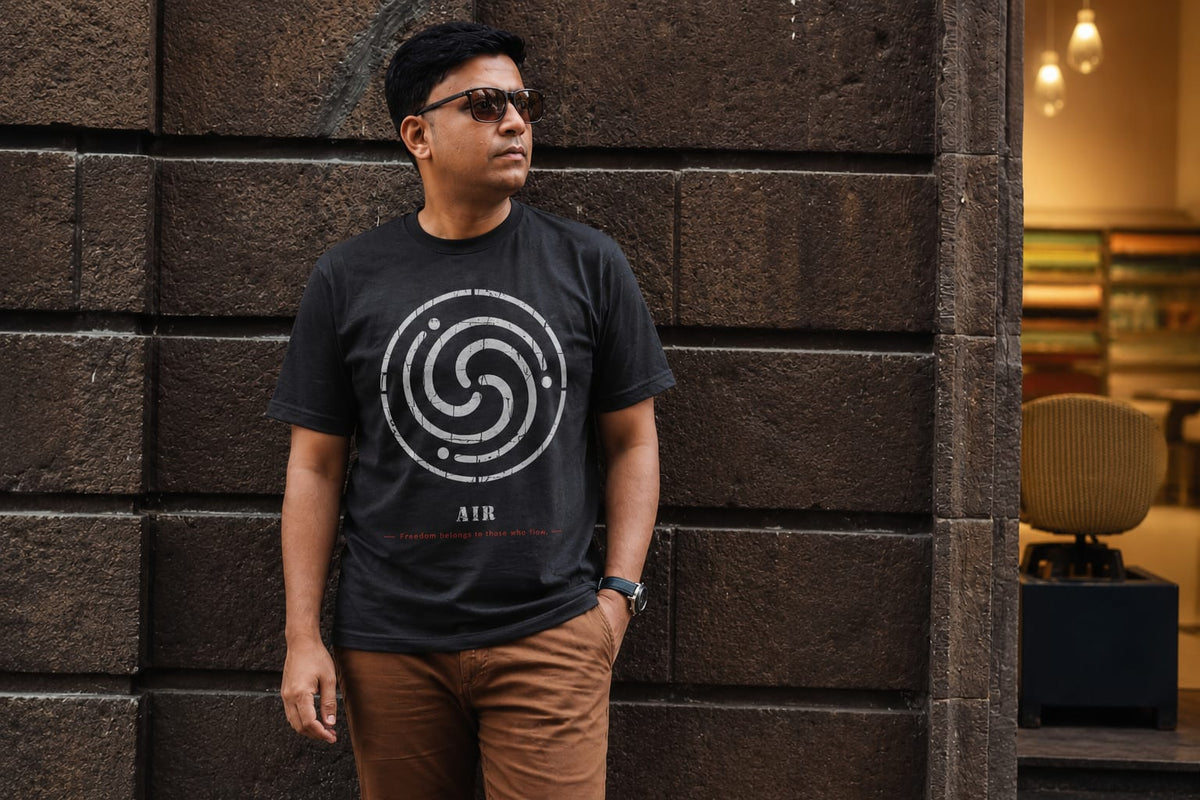 AIR- Freedom belongs to those who flow.