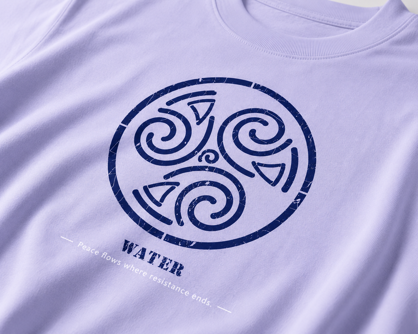 WATER- Peace flows where resistance ends.