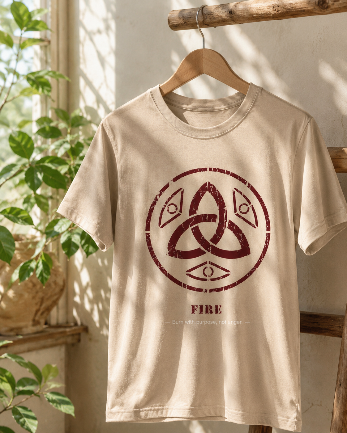 FIRE-Burn with purpose, not anger.