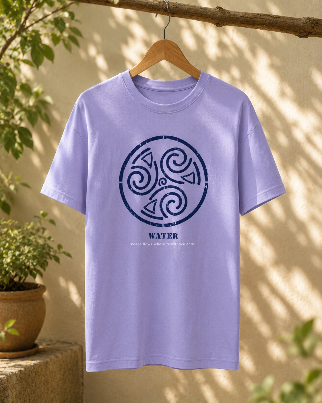 WATER- Peace flows where resistance ends.